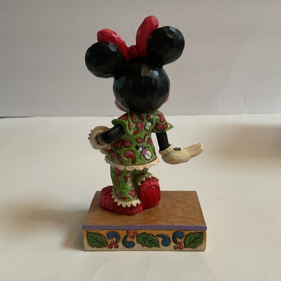 Jim Shore Disney Traditions "Comfort And Joy" Minnie Mouse #4057936 w Box Enesco - Picture 4 of 14